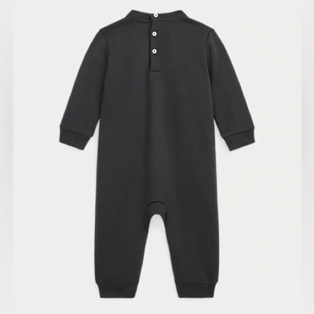 Ralph Lauren Black Party Time Bear One Piece warm outfit 24 mo GUC